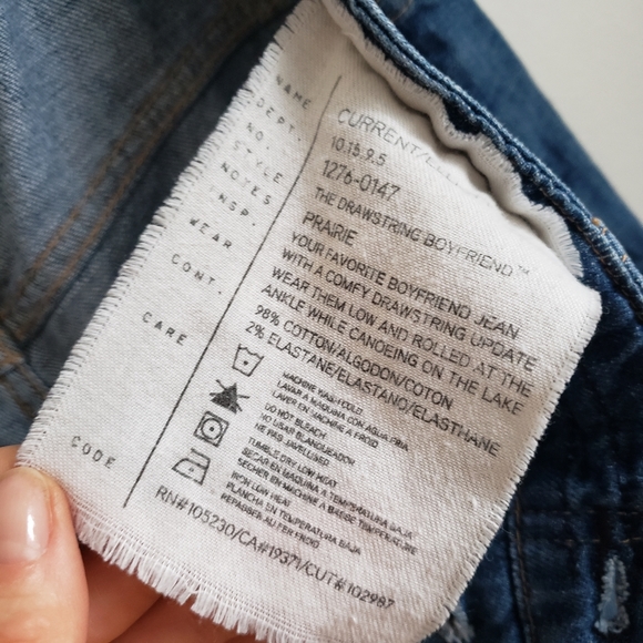 REVOLVE Current/Elliot The Drawstring Boyfriend - Picture 9 of 10